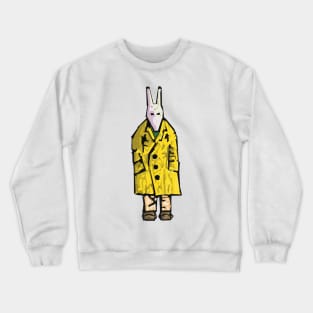 Raincoat Fox looking at you Crewneck Sweatshirt